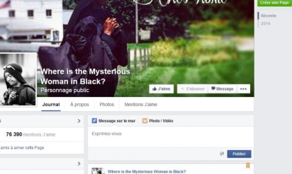 La mystérieuse femme en noir des Etats-Unis