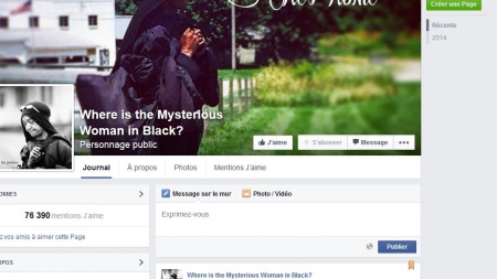 La mystérieuse femme en noir des Etats-Unis