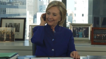 Kevin Spacey imite Bill Clinton