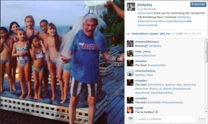 Johnny pour la bonne cause