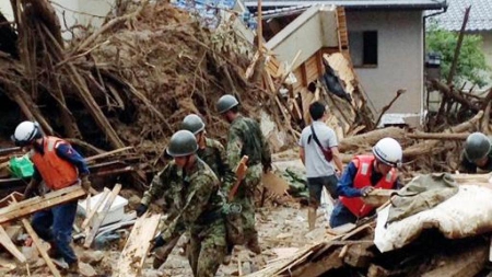 Glissement de terrain à Hiroshima: bilan alourdi à 27 morts et 10 disparus