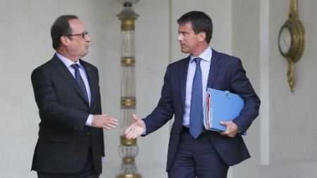 Hollande à 17% de popularité, Valls perd 9 points (36%, selon l’Ifop