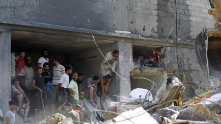 Gaza : Sept Palestiniens, dont quatre enfants, tués dans de nouveaux raids