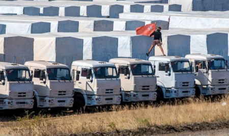 L’ensemble du convoi humanitaire russe est revenu d’Ukraine