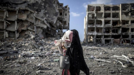 Ice Bucket Challenge : à Gaza les gravats remplacent l’eau glacée