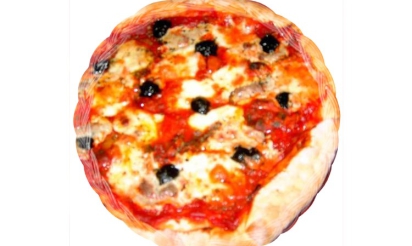 Pizza au thon et au fromage