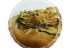 Pizza courgette-oignon à l’emmental