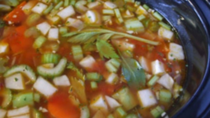 Recette Soupe aux légumes