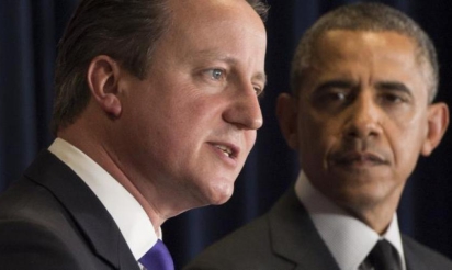 Ukraine : Obama et Cameron affichent leur unité face à Moscou
