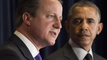 Ukraine : Obama et Cameron affichent leur unité face à Moscou