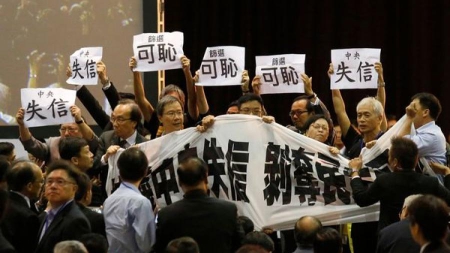 A Hong Kong, le système électoral proposé par Pékin hérisse les pro-démocratie