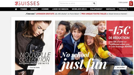 Comment 3Suisses met son catalogue à la page e-commerce