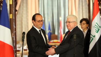 En Irak, Hollande promet plus d’aide militaire contre l’Etat islamique