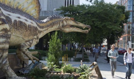 Le plus grand dinosaure prédateur était un “canard-alligator”