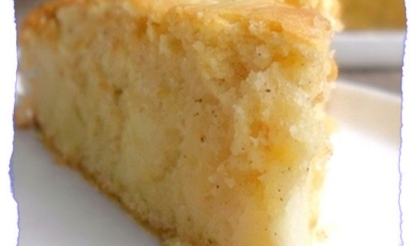 Moelleux aux pommes et à la cannelle