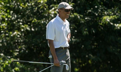 Obama regrette d’avoir joué au golf juste après son allocution sur Foley