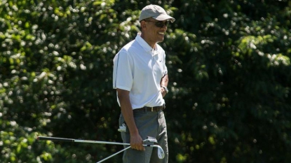 Obama regrette d’avoir joué au golf juste après son allocution sur Foley