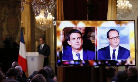 Popularité: Hollande à 13% de satisfaits – 4), Valls à 35% (- 1)