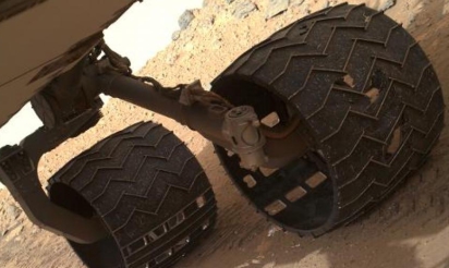 Le robot martien Curiosity est au pied du Mont Sharp, sa destination