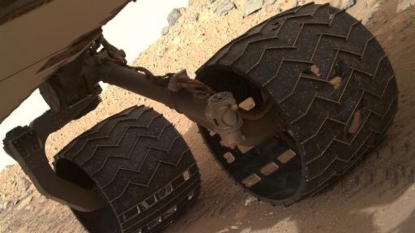 Le robot martien Curiosity est au pied du Mont Sharp, sa destination