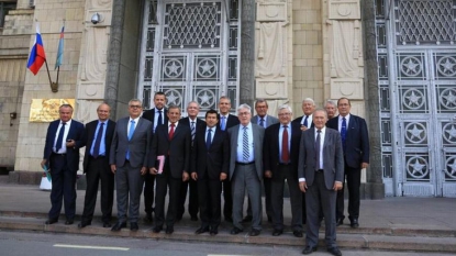 Un groupe de parlementaires français prorusses en visite à Moscou