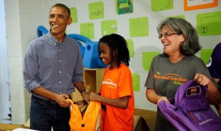 Déçue de rencontrer Obama, une écolière s’attendait à Beyoncé