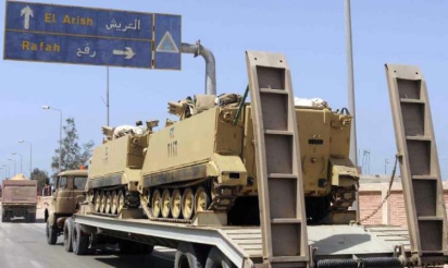 Egypte: sept soldats tués par une bombe dans le Sinaï