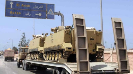 Egypte: sept soldats tués par une bombe dans le Sinaï