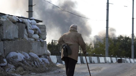 Ukraine: à Donetsk, les bombes font éclater le désespoir et l’indignation