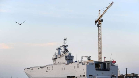 Mistral: les conditions pour la livraison à la Russie “pas réunies”, selon Sapin