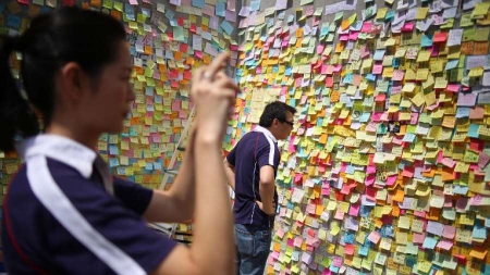 Hong Kong: à l’ère des manifestations, le nouveau visage de la ville