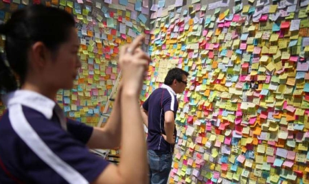 Hong Kong: à l’ère des manifestations, le nouveau visage de la ville