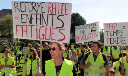 Rythmes scolaires : les aides aux communes récalcitrantes supprimées en 2015-2016 ?