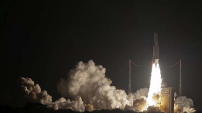 Kourou: lancement réussi de deux satellites de télécoms par Ariane 5