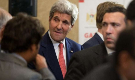 Après la conférence sur Gaza, Kerry rencontre Sissi au Caire