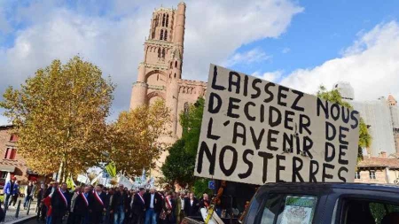 Sivens manifestations pro-barrage et anti zadistes  à Albi