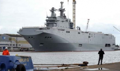 Mistral la Russie donne 15 jours à la France pour livrer un premier navire