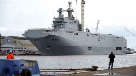 Mistral la Russie donne 15 jours à la France pour livrer un premier navire