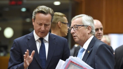 UE : Juncker estime que Cameron a “un problème avec les autres premiers ministres”