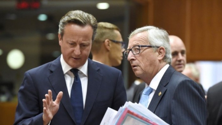 UE : Juncker estime que Cameron a “un problème avec les autres premiers ministres”