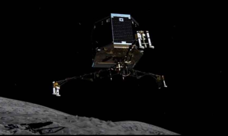 Sonde Rosetta  le robot Philae poursuit sa descente vers la comète  Tchouri