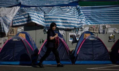 Hong Kong des manifestants divisés face à la lassitude des habitants