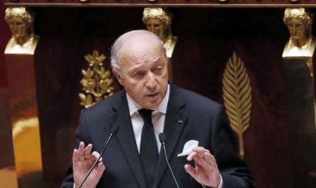 Etat palestinien devant les députés Fabius donne deux ans pour un accord de paix