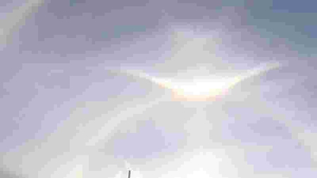 Trois soleils illuminent le ciel des Menuires