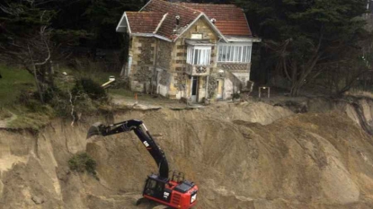 Le littoral aquitain mangé par les tempêtes exceptionnelles de l’hiver 2013-2014