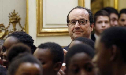 Hollande en escale surprise à Cahors au profit de la maladie de Huntington