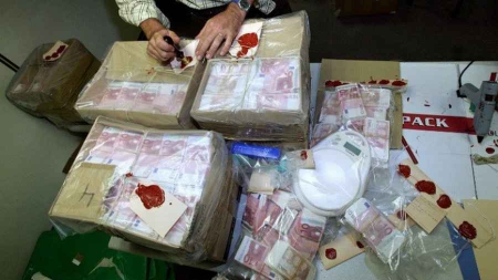 Marseille  un atelier de fabrication de faux billets démantelé