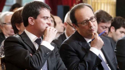 Popularité moins mauvais pour Hollande (14%) et Valls (25%)