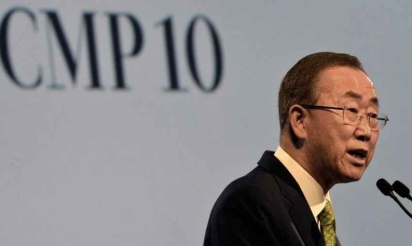 Climat Ban Ki-moon à Lima pour bâtir une vision partagée de l’avenir