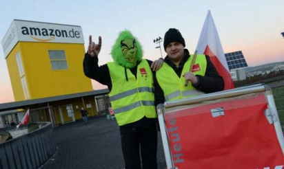 Amazon Allemagne nouvelle grève à l’approche de Noël